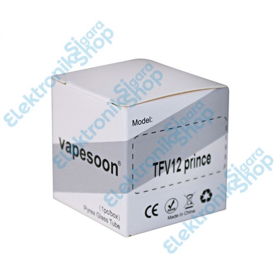 Vapesoon - Smok TFV12 Prince Atomizer Yedek Cam
