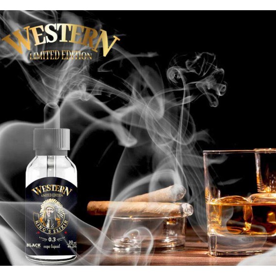 Western Black Edition - King's Elixir E Sigara Likit (30 ml)