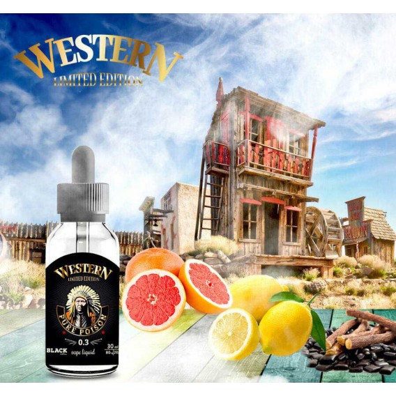 Western Black Edition - Pure Poison Absinth E Sigara Likit (30 ml)